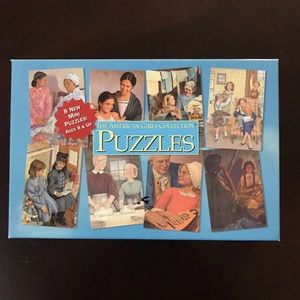 American Girl Mini Puzzles Set of eight